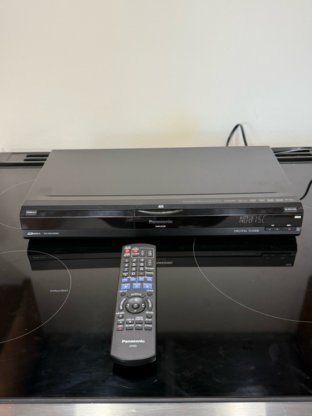 Panasonic DMR-EZ28 Black DVD Recorder with Remote Control